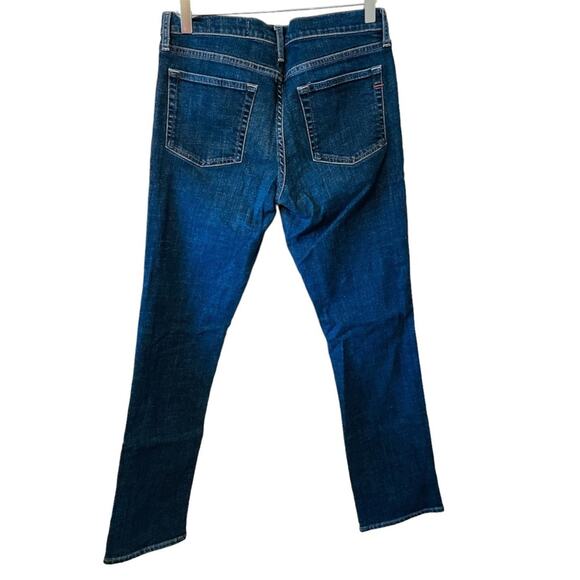 Y2K Gap Straight blue denim dark tint stretch low rise jeans - Picture 5 of 6